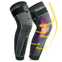 1 Pair Knee Support Brace β Adjustable Knee Pain Relief Belt, Pressurized Fitness Running & Cycling Band, Elastic Nylon Knee Pad Sleeve for Joint Pain Relief, Sports & Injury Recovery