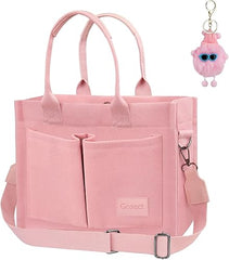 π Canvas Tote Bag for Women with Pockets πβ¨