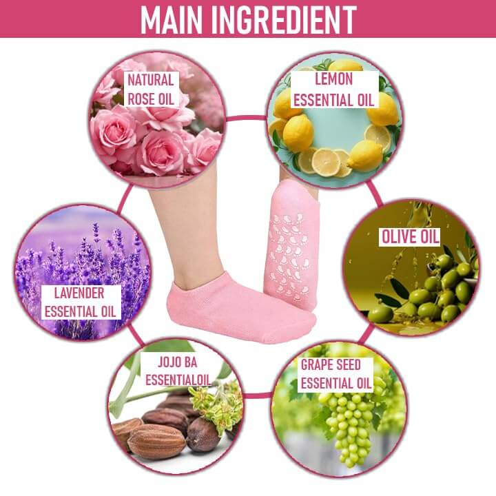 MOISTURIZING FOOT CARE SOCKS