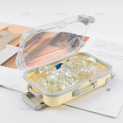 Mini Suitcase Makeup Organizer