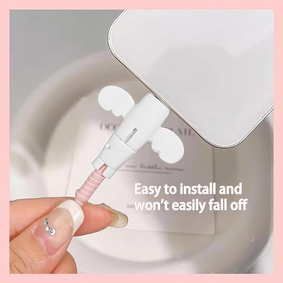 5 PCS Data Cable Protective Cover