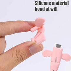 5 PCS Data Cable Protective Cover