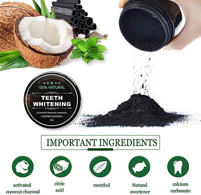 Activated Charcoal Teeth Whitening powder