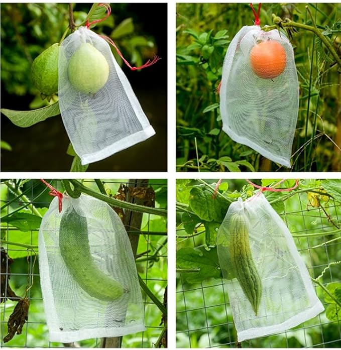 Fruit Protection Garden Mesh  Bag 50 pcs