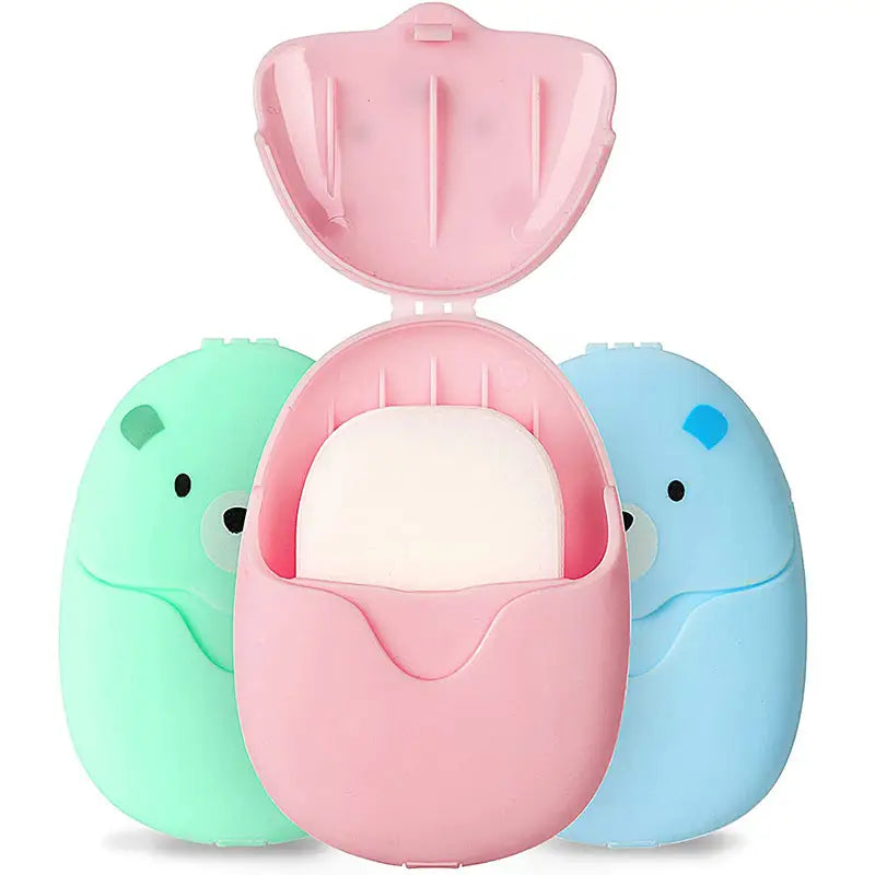 Mini Portable Disposable Travel Soap (Pack of 2)