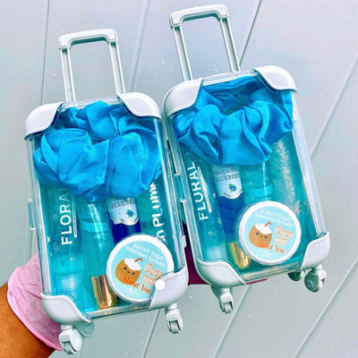 Mini Suitcase Makeup Organizer