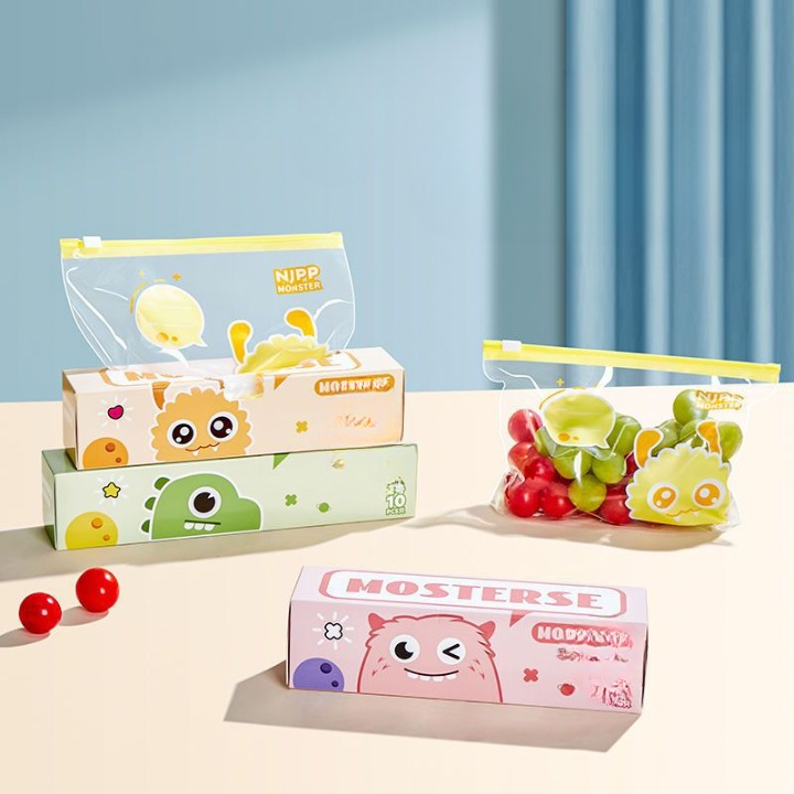 Zipper Lock Bags (40 Pcs)