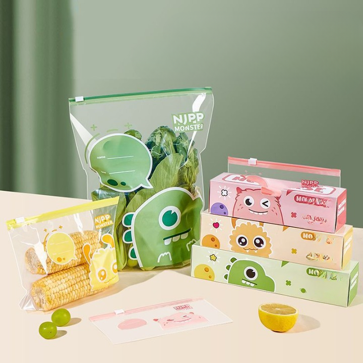 Zipper Lock Bags (40 Pcs)