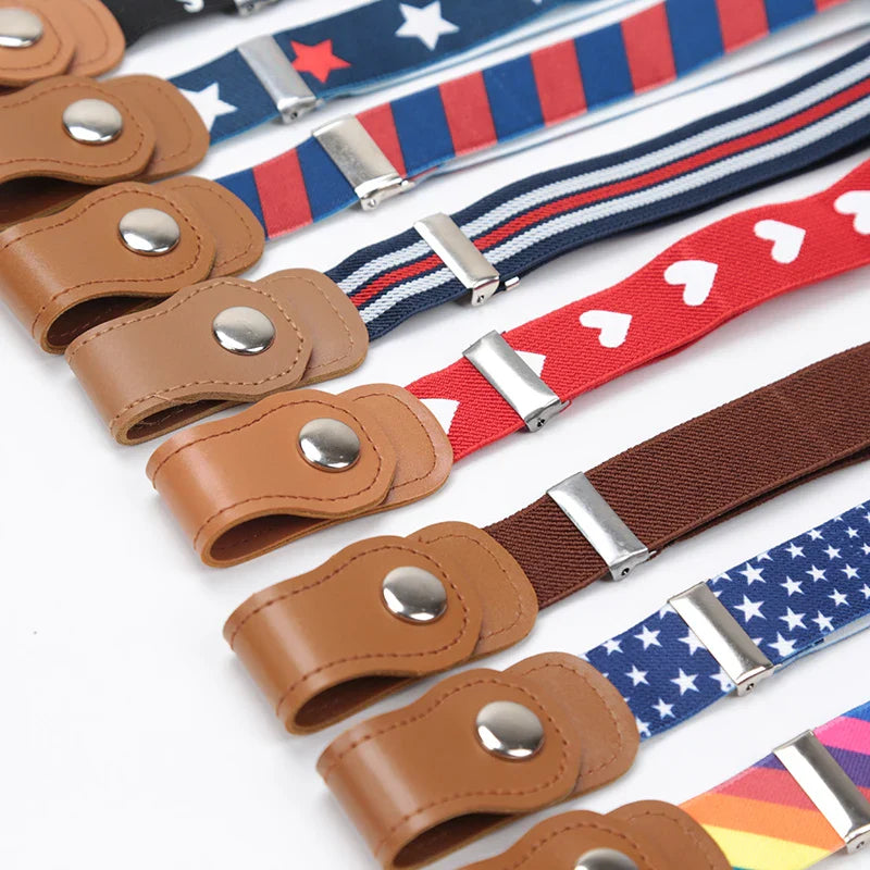 Stretchable waist belts for kids ( Pack of 2 )