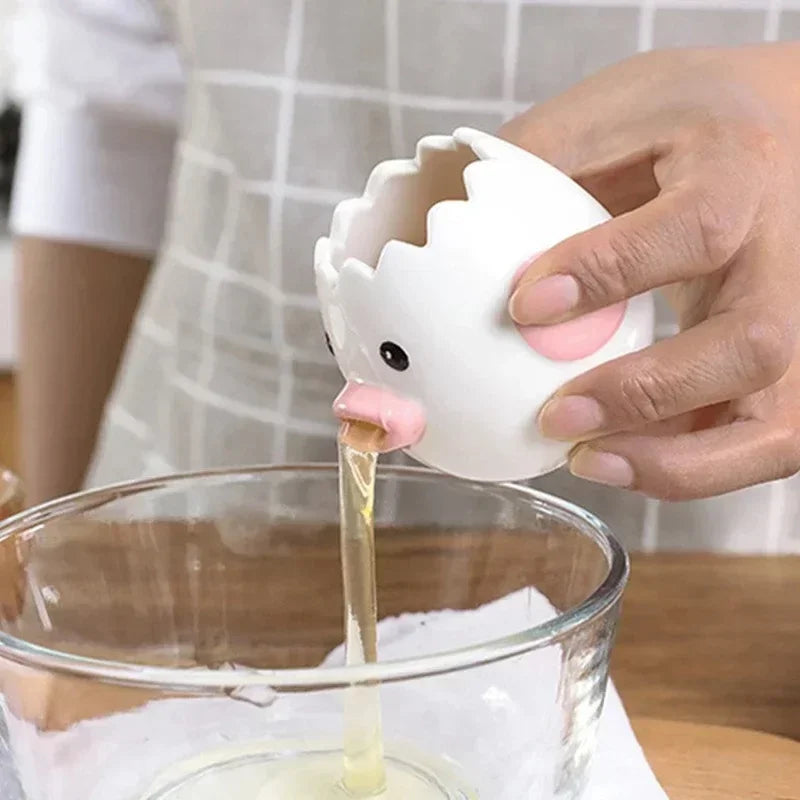 Cartoon Egg Yolk White Separator