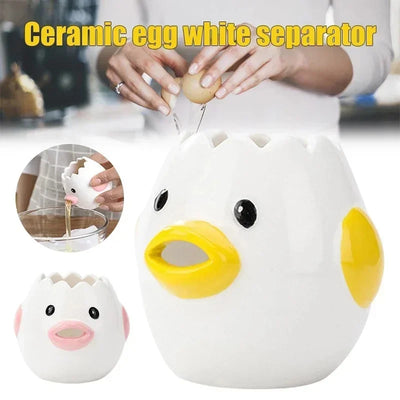 Cartoon Egg Yolk White Separator