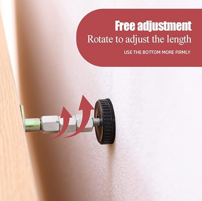 2 pcs Adjustable Bed Head Fixer