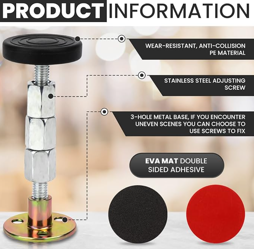 2 pcs Adjustable Bed Head Fixer