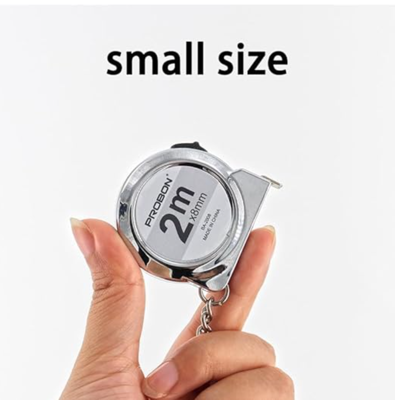 Snail Style Tape Measure Tape with Keychain!