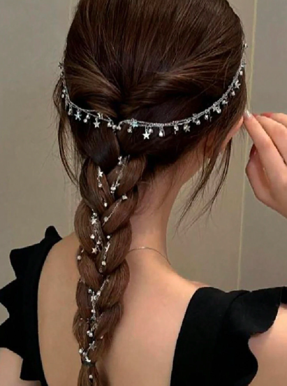 Stylish Stars Hair Chain