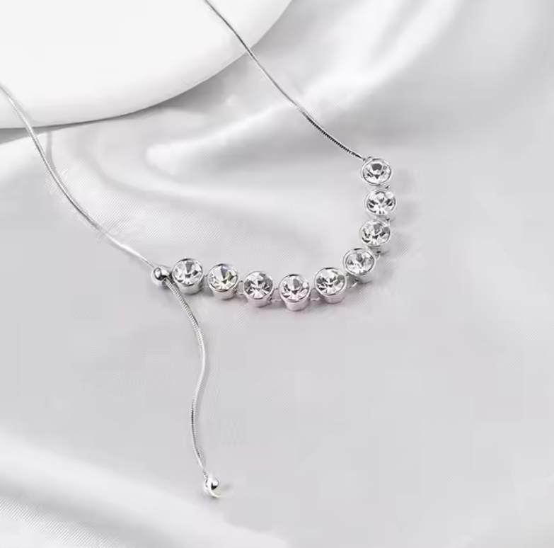 New Moissanite Diamond Necklace