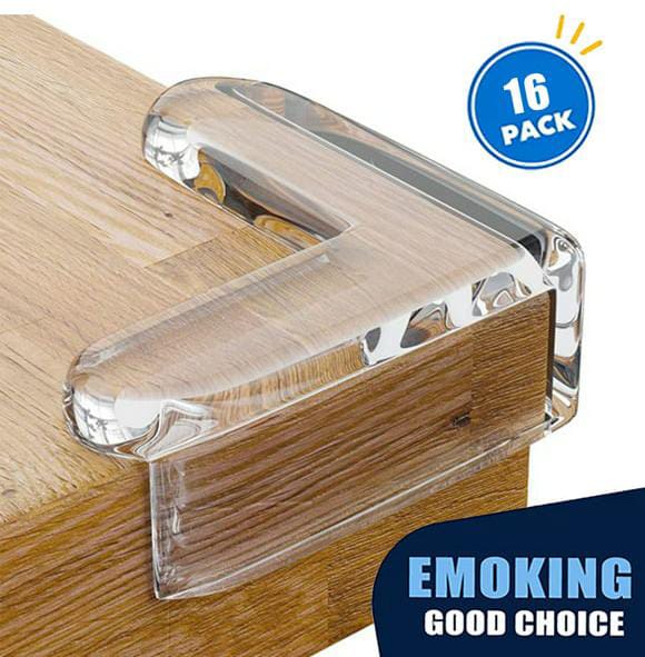 Silicone Table Corner Protector (Pair of 12)