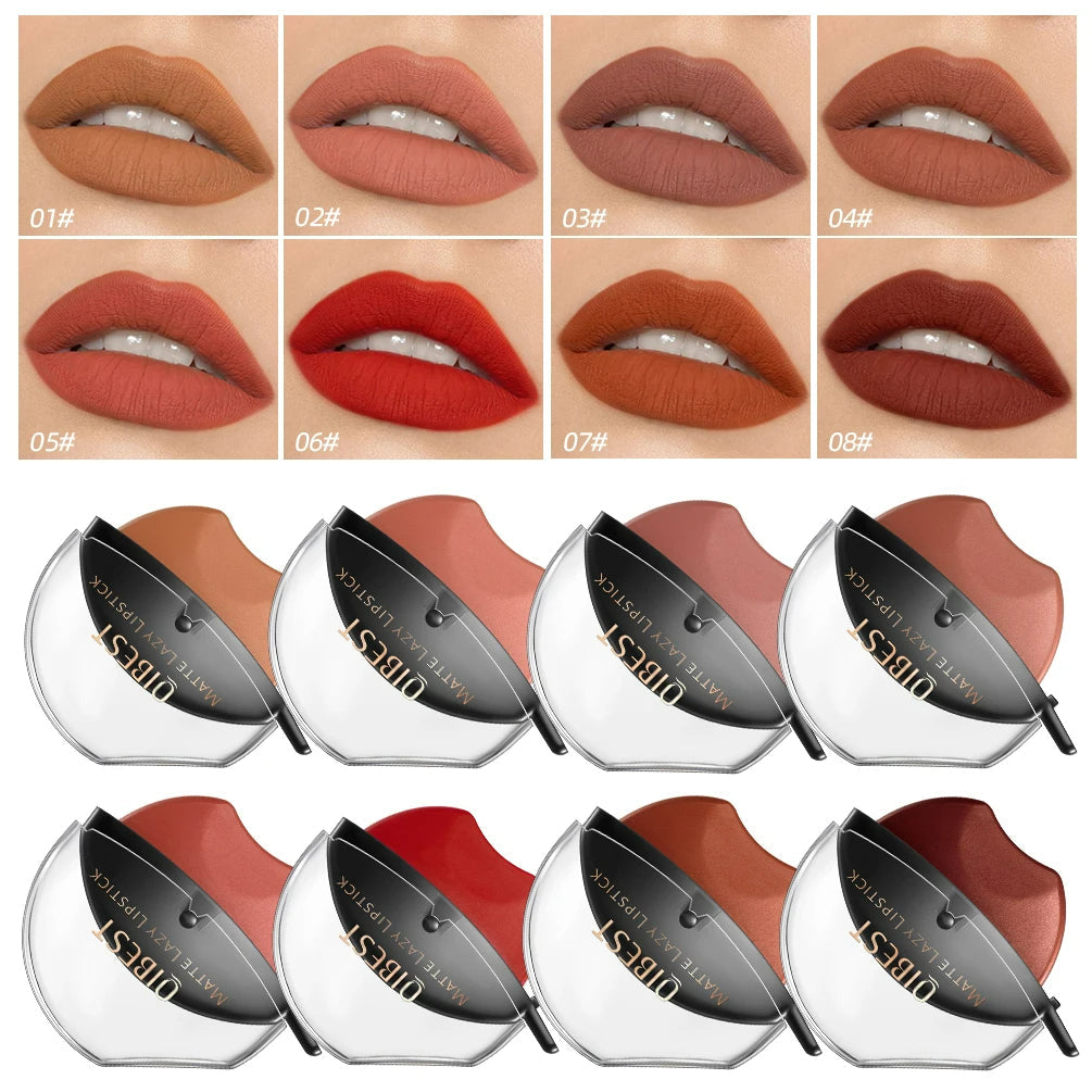 Matte Lazy Lipstick Makeup Waterproof