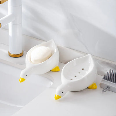 Cute Duck Shape Soap Dish
