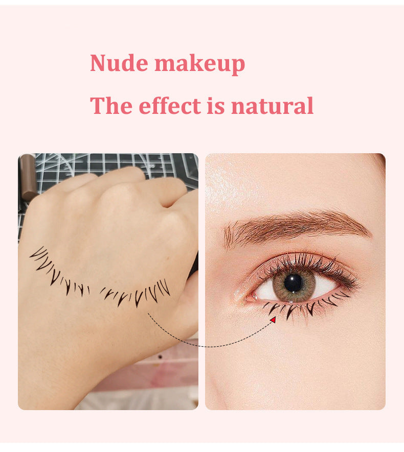 Lazy False Eyelash Stamp + Gel